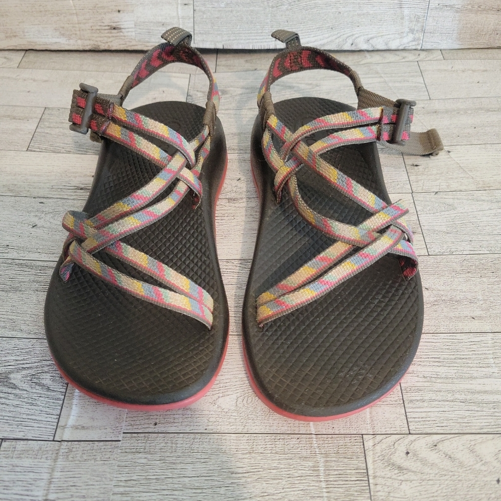 Chaco ZX/1 Classic Sandals Womens 5 Multi Color Outdoor Hiking Strappy‎ Shoes